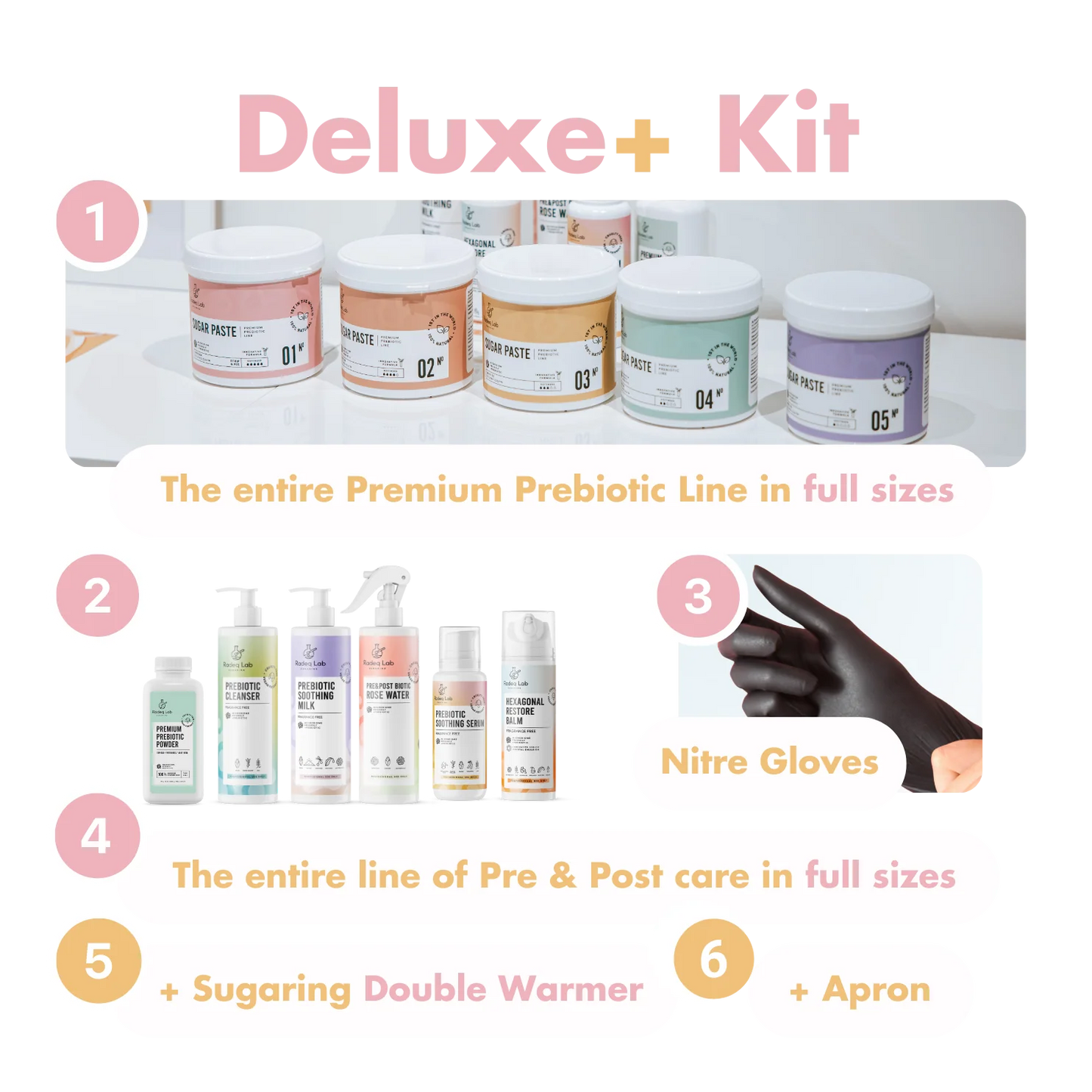 
                  
                    Basic Sugaring – Theory + Hands-On + DELUXE + KIT
                  
                